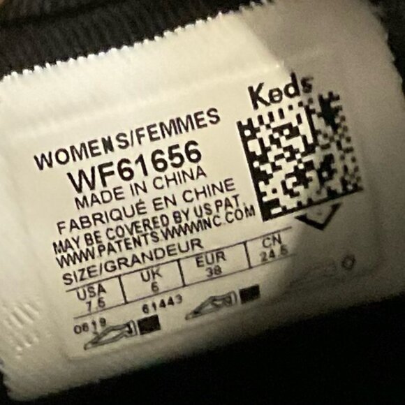 Keds | Kate Spade | Black Sparkle Flats | Size 7.5 - Picture 6 of 8